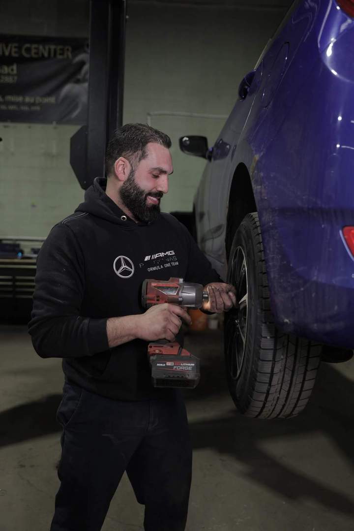 Changement pneu Ahuntsic-Cartierville